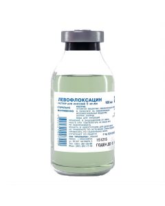 Buy cheap Levofloxacin | Levofloxacin infusion solution 5 mg / ml 100 ml vial 1 pc. online www.pharm-pills.com