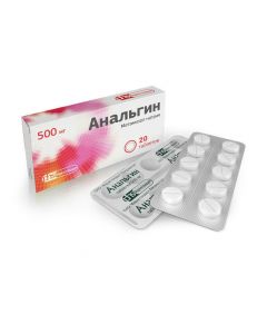 Buy cheap metamizol sodium | Analgin tablets 500 mg 20 pcs. online www.pharm-pills.com