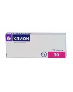 Buy cheap metronidazole | Clion tablets 250 mg, 20 pcs. online www.pharm-pills.com