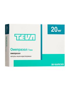 Buy cheap Omeprazole | Omeprazole-Teva enteric capsules 20 mg 28 pcs. online www.pharm-pills.com