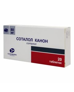 Buy cheap sotalol | Sotalol Canon tablets 80 mg 20 pcs. online www.pharm-pills.com