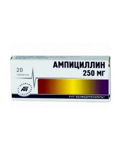 Buy cheap ampicillin | Ampicillin tablets 250 mg, 20 pcs. online www.pharm-pills.com