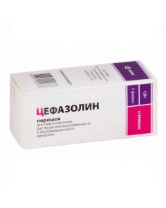 Buy cheap cefazolin | cefazolin then. d / pr-r solution for in / ven.and in / mouse.input. fl. 1 g online www.pharm-pills.com