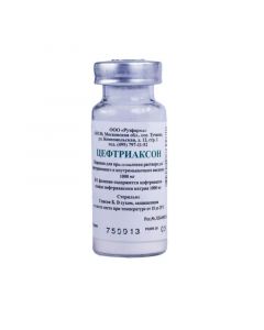 Buy cheap Ceftriaxone | Ceftriaxone powder d / r for iv. and w / mouse. enter 1 g bottle 1 pc. online www.pharm-pills.com