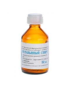 Buy cheap Muravynaya acid | Ant alcohol vials 1.4%, 50 ml online www.pharm-pills.com