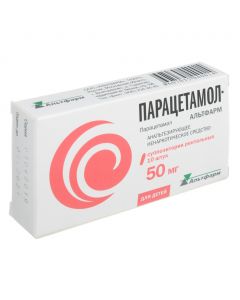 Buy cheap Paracetamol | Paracetamol-Altfarm rectal suppositories for children 50 mg 10 pcs. online www.pharm-pills.com