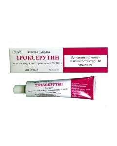 Buy cheap Troxerutin | Troxerutin gel 2% 40 g online www.pharm-pills.com