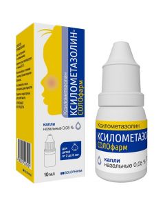 Buy cheap Xylometazoline | Xylometazoline-SOLOpharm drops nasal 0.05% 10 ml online www.pharm-pills.com