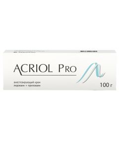 Buy cheap lidocaine, prilocaine | Acriol Pro cream 2.5% + 2.5% 100 g online www.pharm-pills.com