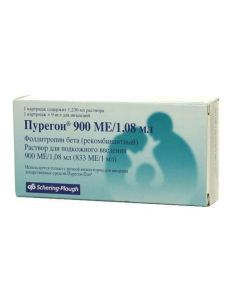 Buy cheap follitropin beta | Puregon solution for p / dermal introduction. 900 IU 1.08 ml cartridge per set with needles 9 pcs. 1 pack online www.pharm-pills.com