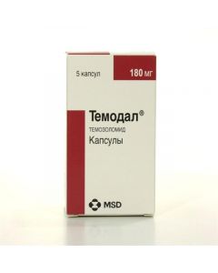 Buy cheap Temozolomyd | Temodal capsules 180 mg, 5 pcs. online www.pharm-pills.com