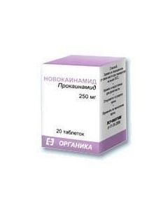 Buy cheap Prokaynamyd | Novocainamide tablets 250 mg, 20 pcs. online www.pharm-pills.com