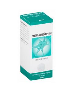 Buy cheap Memantine | Memaneurin drops for oral administration 10 mg / ml 50 ml online www.pharm-pills.com