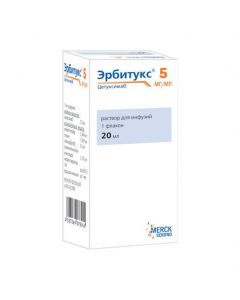 Buy cheap Cetuximab | Erbitux solution for infusion 5 mg / ml bottle 20 ml pack. online www.pharm-pills.com