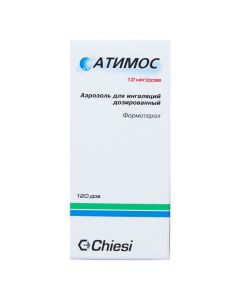 Buy cheap Formoterol | Atimos aerosol 12 mcg / dose, 120 doses online www.pharm-pills.com