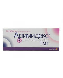 Buy cheap anastrozole | Arimidex tablets 1 mg, 28 pcs. online www.pharm-pills.com