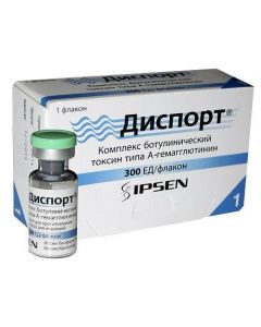 Buy cheap complex botulynycheskyy toxin type A-hemahhlyutynyn | Dysport lyophilisate d / prigot. solution d / injection. 300 units vials 1 pc. online www.pharm-pills.com