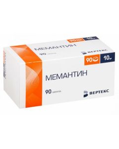 Buy cheap Memantine | Memantine tablets coated. 10 mg 90 pcs. online www.pharm-pills.com