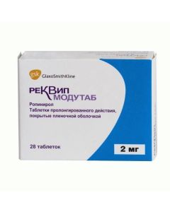 Buy cheap Ropynerol | Recip Mododab tablets 2 mg, 28 pcs. online www.pharm-pills.com