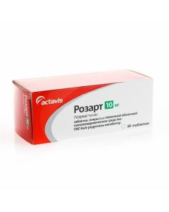 Buy cheap rosuvastatin | Rosart tablets are coated. 10 mg 90 pcs. online www.pharm-pills.com