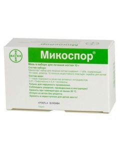 Buy cheap Bifonazole | Mikospor ointment in a set of ointment 10 g, plasters, nail file online www.pharm-pills.com