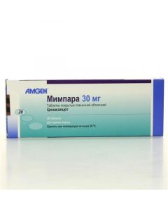 Buy cheap Cinacalcet | Mimpara tablets are covered.pl.ob. 30 mg, 28 pcs. online www.pharm-pills.com