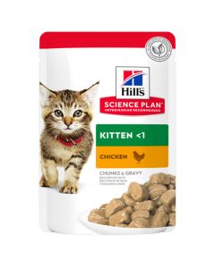 Hill's Science Plan kitten food with chicken (pieces in sauce) 85g - cheap price - pharm-pills.com