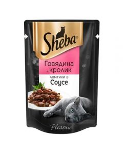 Sheba Pleasure beef / rabbit 85g - cheap price - pharm-pills.com