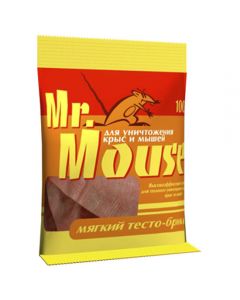 Mr. Mouse soft dough-briquette from rodents 100g - cheap price - pharm-pills.com