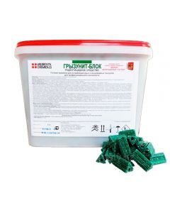 Rodents block wax briquettes 4kg - cheap price - pharm-pills.com