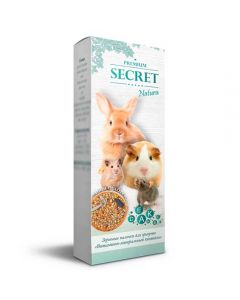 Grain sticks Secret Natura for rodents vitamin and mineral cocktail 2pcs * 45g - cheap price - pharm-pills.com