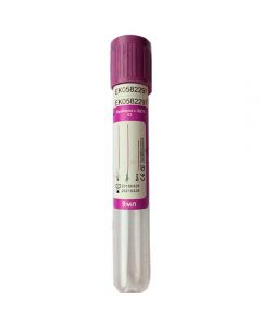 Test tube EDTA KZ plastic purple cap 9ml (16 * 100mm) - cheap price - pharm-pills.com