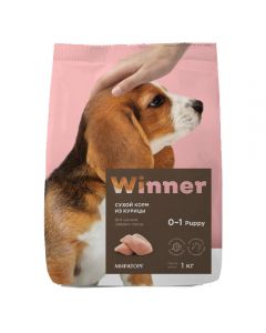 WINNER dry food for puppies of medium breeds chicken 1kg - cheap price - pharm-pills.com