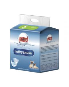 Cliny Diapers for dogs and cats 3-6kg size S 10 pieces - cheap price - pharm-pills.com