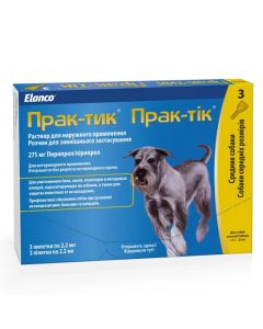 Drops Practical for fleas and ticks for dogs 11-22 kg 3 pipettes * 2.2 ml - cheap price - pharm-pills.com