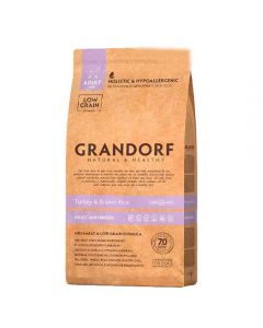 Grandorf Turkey & Rice Mini turkey with rice for mini breeds 3kg - cheap price - pharm-pills.com