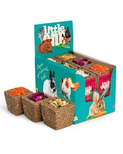 Little one Basket for rodents, from meadow grasses with filling, assorted 65g - cheap price - pharm-pills.com