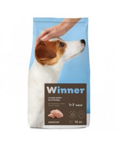 WINNER dry food for adult dogs of small breeds chicken 10kg - cheap price - pharm-pills.com