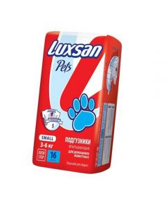 Luxsan Luxan Pets Absorbent diapers for pets S 3-6kg 16pcs . - cheap price - pharm-pills.com