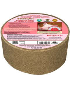 Feed additive carbohydrate briquette Felucene for pigs and piglets 3kg - cheap price - pharm-pills.com