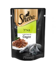 Sheba Pleasure slices in duck sauce 85g - cheap price - pharm-pills.com