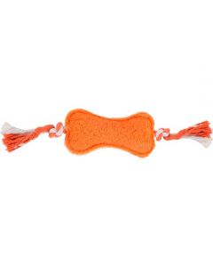 Toy NATURAL for dogs from loofah Bone on a rope 170 * 450mm - cheap price - pharm-pills.com