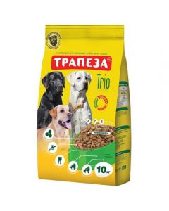 Meal Trio dry food for adult dogs 10kg - cheap price - pharm-pills.com