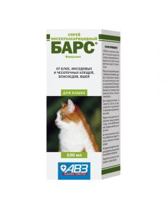 Spray Bars insectoacaricidal for cats 100ml - cheap price - pharm-pills.com