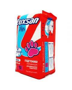 Luxsan Luxan Pets Absorbent diapers for pets L 8-14kg 12pcs . - cheap price - pharm-pills.com