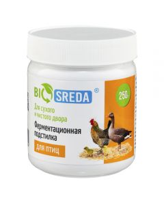 Biosreda (Biomedia) fermentation bedding for birds 250g - cheap price - pharm-pills.com