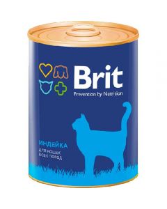 Brit Premium wet food for cats with turkey 340g - cheap price - pharm-pills.com