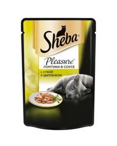 Sheba Pleger (Pleasure) duck and chicken in jelly, spider 85g - cheap price - pharm-pills.com