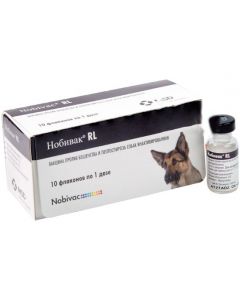 Nobivac RL vaccine against rabies and leptospirosis in dogs 1 dose - cheap price - pharm-pills.com