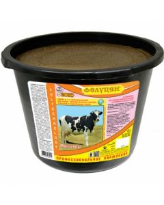 UVMKK Felucen K1-2 for cattle (energy, letter 3279) (briquette, 60kg) - cheap price - pharm-pills.com